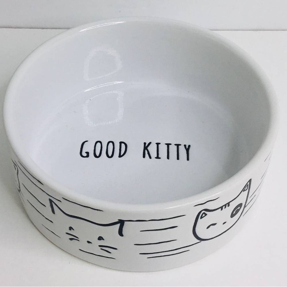 GOOD KITTY Signature Kitty Bowl Ceramic 4 1/2” New